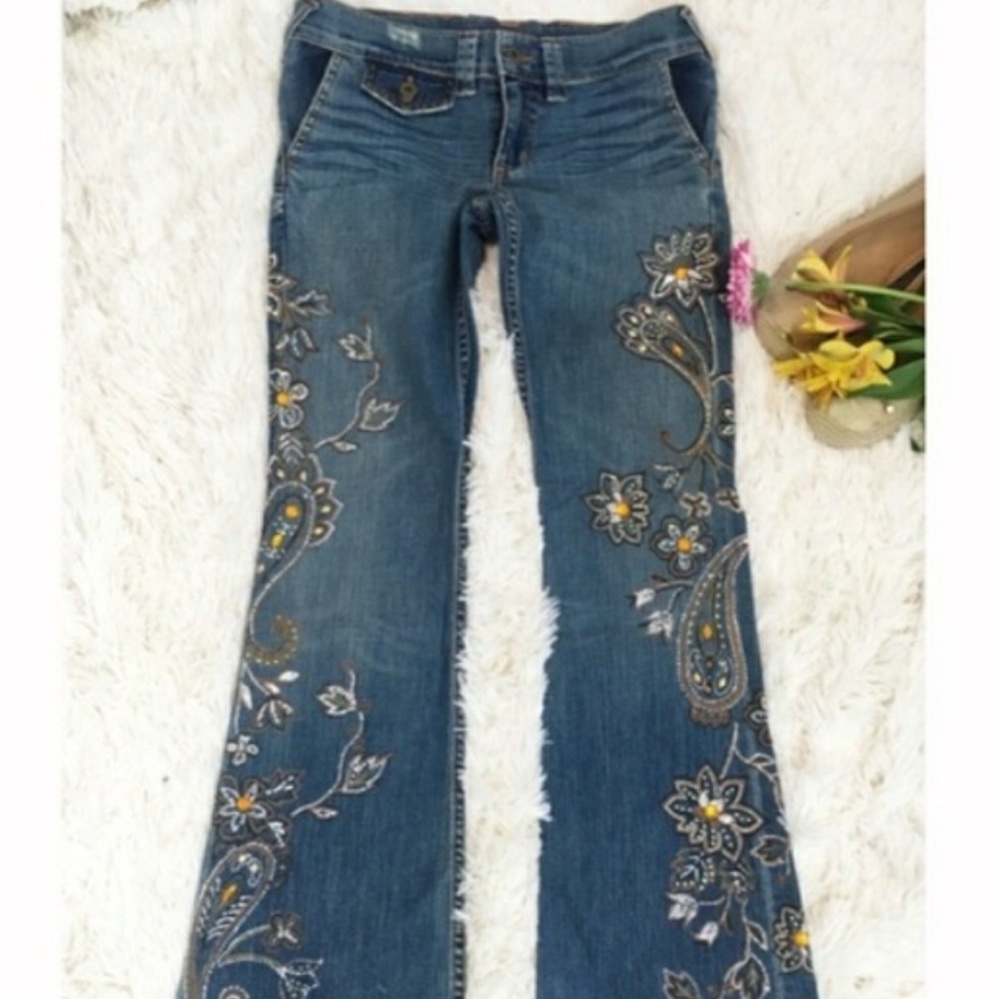 RARE. Vintage express bejeweled y2k